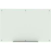 

Luxor 72x48" Wall-Mounted Magnetic Glass Board with Marker Tray