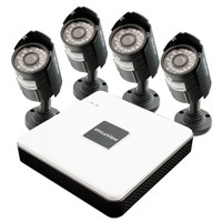 

LaView LV-KD5144C-G5 Compact 4 Channel Digital Video Recorder with Pre-Installed 500GB HDD and 4x 600TVL Day/Night Indoor/Outdoor Cameras