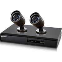 

LaView LV-KDV1402B6BP 4 Channel 960H DVR and 2 x 600TVL Day/Night Indoor/Outdoor Cameras Security System, 500GB HDD, 65' IR Range