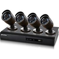 

LaView LV-KDV1804B6BP 8 Channel 960H DVR and 4 x 600TVL Day/Night Indoor/Outdoor Cameras Security System, 500GB HDD, 65' IR Range