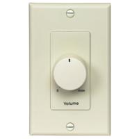 

Lowell Manufacturing 10015LVC 100W 1.5dB 70V/25V Mono Attenuator with Decorator Style 1-Gang Wall Plate, Almond