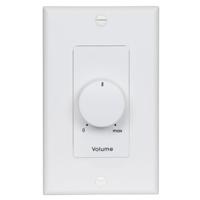 

Lowell Manufacturing 100LVC 100W 3dB 70V/25V Mono Attenuator with Decorator Style 1-Gang Wall Plate, White