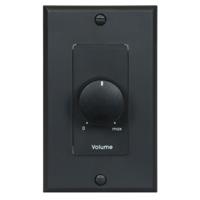 

Lowell Manufacturing 100LVC-PA 100W 3dB 70V/25V Mono Attenuator with Priority Relay and Decorator Style 1-Gang Wall Plate, Black