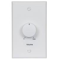

Lowell Manufacturing 25LVC 25W 3dB 70V/25V Mono Attenuator with Standard Style 1-Gang Wall Plate, White