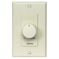

Lowell Manufacturing 50LVCS 50W 3dB 8 Ohms Stereo Attenuator with Decorator Style 1-Gang Wall Plate, Almond