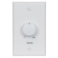 

Lowell Manufacturing 50LVCS 50W 3dB 8 Ohms Stereo Attenuator with Standard Style 1-Gang Wall Plate, White