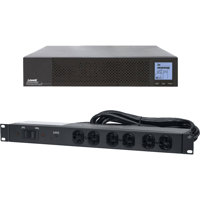 

Lowell Manufacturing UPS8-20-CD Bundle, Includes UPS8-2000 2000VA Line Interactive UPS & UPS-XBDM-20RCD Corded Bypass Module