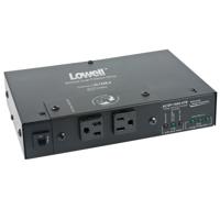 

Lowell Manufacturing ACSP-1502-VTE Compact Surge Suppressor with 6' Detachable IEC Cord, Two 15A NEMA Outlets, Over/Under Protection