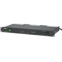 

Lowell Manufacturing ACSPR-2009-VTE 1U 20A Rackmount Power Panel with 9' Attached Cord, Nine Total Outlets, 3-Stage Surge Suppression, Over/Under Voltage Protection