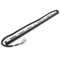 

Lowell Manufacturing ACS-2020-6C-HW 20A 6-Circuit AC Power Strip with 20 Total (10 Duplex) Outlets, Hardwired 6' Flexible Conduit with Pigtail Leads