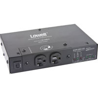 

Lowell Manufacturing ACSP-2002-VTE Compact Surge Suppressor with 6' Attached Cord, Two 20A NEMA Outlets, Over/Under Protection