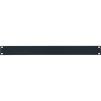 

Lowell Manufacturing AFP-1CC 1U 1/8" Aluminum Rackmount Blank Flat Panel, 12 Pack, Textured Black