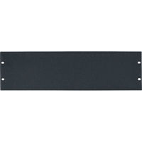 

Lowell Manufacturing AFP-3 3U 1/8" Aluminum Rackmount Blank Flat Panel, Textured Black