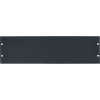 

Lowell Manufacturing AFP-3CC 3U 1/8" Aluminum Rackmount Blank Flat Panel, 6 Pack, Textured Black