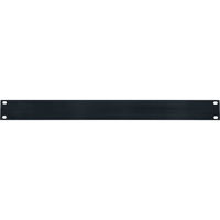 

Lowell Manufacturing AFPB-1 1U 1/8" Aluminum Rackmount Blank Flat Panel, Brushed Black Anodized