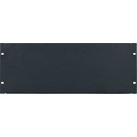 

Lowell Manufacturing AP-4 4U 16-Gauge Flanged Aluminum Rackmount Blank Panel, Textured Black