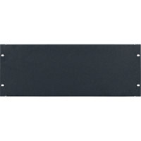 

Lowell Manufacturing AP-4 4U 16-Gauge Flanged Aluminum Rackmount Blank Panel, Textured Black