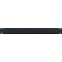 

Lowell Manufacturing APB-1 1U Aluminum Blank Rackmount Panel with Flange, Brushed Black Anodized