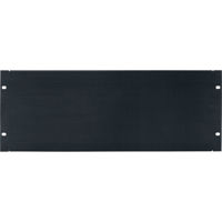 

Lowell Manufacturing APB-4 4U Aluminum Blank Rackmount Panel with Flange, Brushed Black Anodized