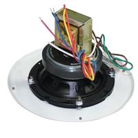 

Lowell Manufacturing WB4-4A30-T870 Speaker/Grille Assembly, Includes 4" 30W Coaxial Driver, 8W Transformer and White Screw-Mount Grille