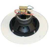 

Lowell Manufacturing WB8-8A50-T870 Speaker/Grille Assembly, Includes 8" 50W Coaxial Compression Driver, 8W Transformer and White Screw-Mount Grille