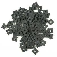 

Lowell Manufacturing U-Clip 8-32 Hardware for Backboxes and Mounting Rings, 100-Piece/Bag