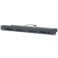 

Lowell Manufacturing BDC4-1 1U x 19" Rackmount Panel with Blower Fans and Thermo-Probe, 90 cfm