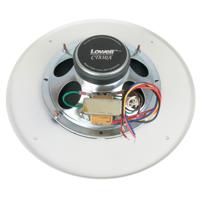 

Lowell Manufacturing C1830-870 Speaker/Grille Assembly, Includes 8" 20W Driver, 8W 70V Wired Transformer and White Grille