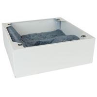 

Lowell Manufacturing CB84-SGVP Surface-Mount Steel Backbox for 8" Speaker & Screw-Mount Grille, 11.5" Square x 4" Deep