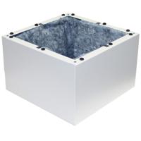 

Lowell Manufacturing CB88 Large Volume Surface-Mount Steel Backbox for 8" Speaker & Screw-Mount Grille, 12.56" Square x 7.94" Deep