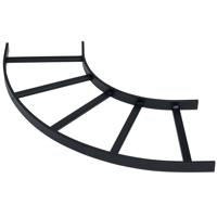 

Lowell Manufacturing CL-12HT 12" Tubular Steel Horizontal Turn for Cable Ladder, Black