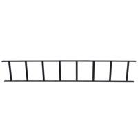 

Lowell Manufacturing CL-1810 18"x10' Steel Cable Ladder, Black