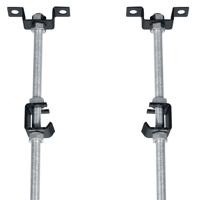 

Lowell Manufacturing CLH-CK Ceiling-Mount Kit for Cable Ladders, Pair