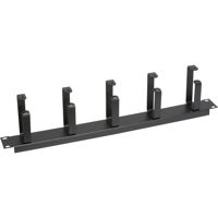 

Lowell Manufacturing CMD-1H 1U Horizontal Rackmount Cable Management Panel with 5x D-Rings