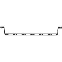 

Lowell Manufacturing CMFW-4 Rackmount Flat Wire Cable Management with Rounded Edges, Stackable, 4" Offset, 10 Pack