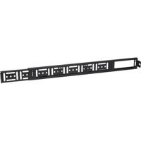 

Lowell Manufacturing CMHT1-1730 1U Horizontal Cable Management Telescoping Panel, 17" to 30" Extension, 2 Pack