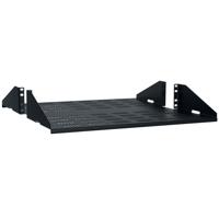 

Lowell Manufacturing 3U Center-Mount Rack Shelf, 24" Depth