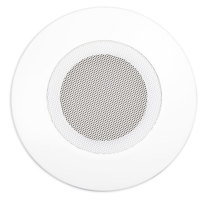 

Lowell Manufacturing CN-4M Steel Contoured Torsion Grille for 4" Speaker, 8.56" Diameter, White