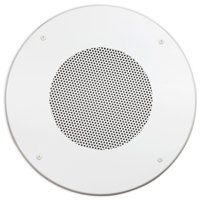 

Lowell Manufacturing CS-8H Steel Contoured Round Screw-Mount Grille for 8" Speaker, 12.8" Diameter, White