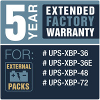 

Lowell Manufacturing UPS-EW-524 Five Year Extended Warranty for UPS-XBP-36, UPS-XBP-36E, UPS-XBP-48 and UPS-XBP-72
