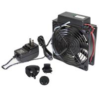 

Lowell Manufacturing FDC1-KITT-M DC Master Fan with Universal Power Supply