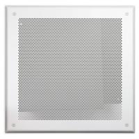 

Lowell Manufacturing FW-12 Steel Screw-Mount Grille for 12" Speaker, 15.25" Square, White