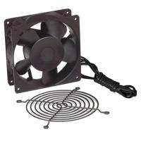 

Lowell Manufacturing FW1-KITT 4.7" Single Whisper Fan Kit, Includes Guard and 6' Green Thermo-Cord with Plug (US), 50 cfm Airflow