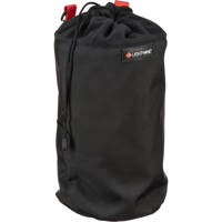 

Lightware Extra Large Fleece Storage Pouch with Drawer String Closure, Color: Black.