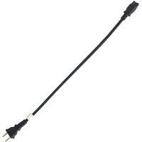 

Lowell Manufacturing IEC-12-SATX10 12" Satellite/Cable IEC Power Cord with Flat Conductors, 10 Pack