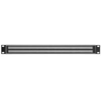 

Lowell Manufacturing IP-ID-1 1U Rackmount Identification Panel, Black