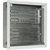 

Lowell Manufacturing IWB-1414 In-Wall Box with Trim Plate, 14.25 x 14.25", White