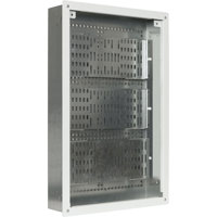 

Lowell Manufacturing IWB-2214 In-Wall Box with Trim Plate, 22.25 x 14.25", White