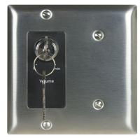 

Lowell Manufacturing KL200-DSB 200W Volume Control Attenuator with Key Switch for 25V/70V/100V Speaker Line
