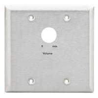 

Lowell Manufacturing KL-ANP2 2-Gang Stainless Steel Attenuator Adaptor Plate